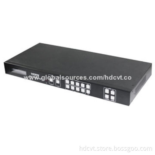 4*4 HDMI Matrix, Over Single UTP, Supports Digital Audio Format